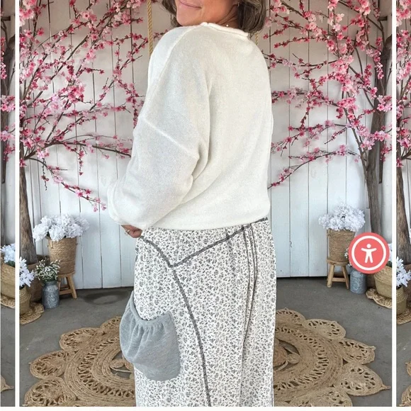 Things between white Knit Cardigan - Picture 2 of 5